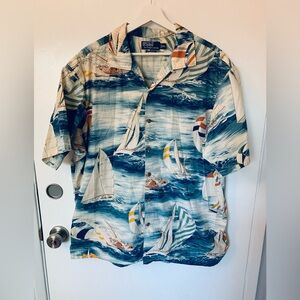 Polo Ralph Lauren Vintage Nautical Button Up XL